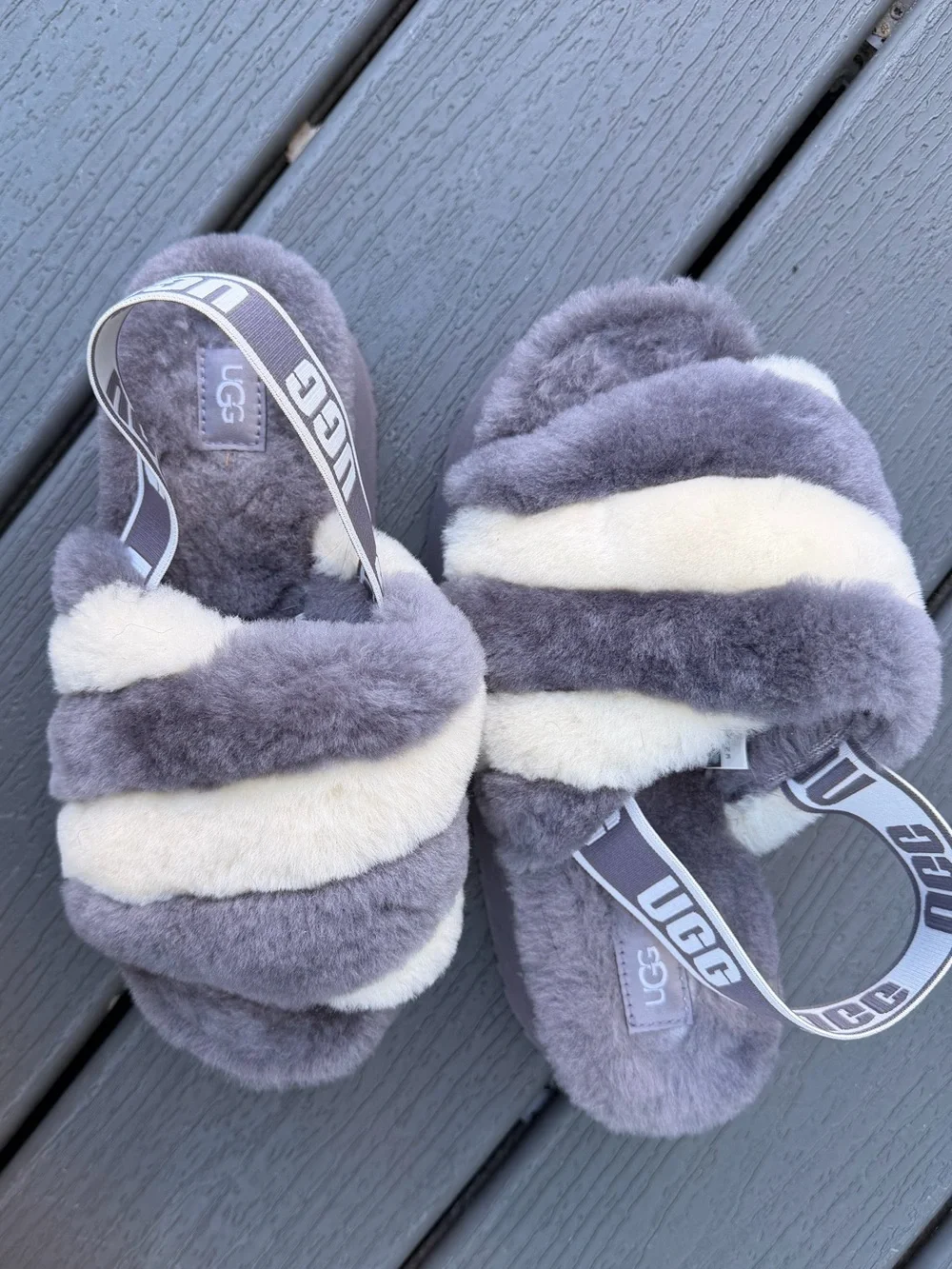 UGG Disco Stripe Slides